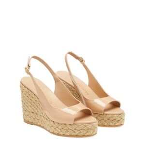 Stuart Weitzman Island Peep-toe Espadrille - New / Never Used